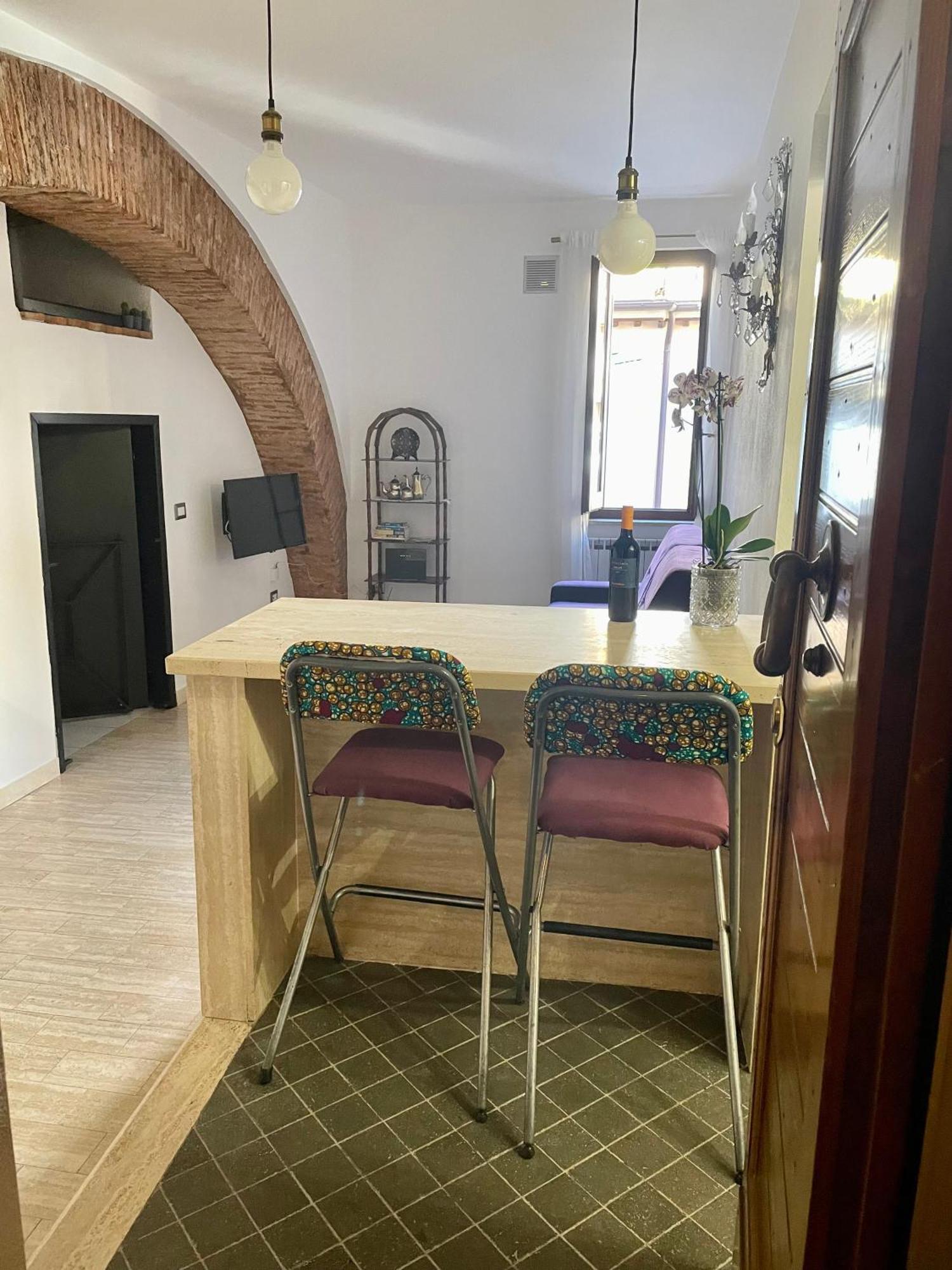 Lovely Apartment In Via Della Scala, Trastevere Rom Exteriör bild
